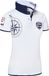Nebulus Poloshirt EGERSUND, damesmodel, shirt, sweatshirt, polo, Q2071 - dames, wit, maat S/36