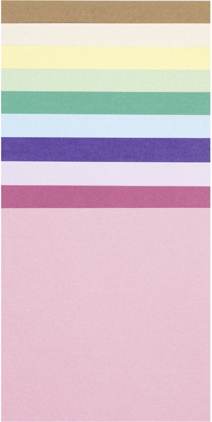 Folia Origami Vouwpapier Premium Pastell 150x150mm 500 vel