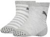 PUMA Babysokken 2-Pack Antislip Grijs