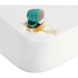ECOMMERC3 Matrasbeschermer, maat 180, gevoerd en zeer zacht, antislip, gemakkelijk te wassen, 100% gemaakt in Spanje