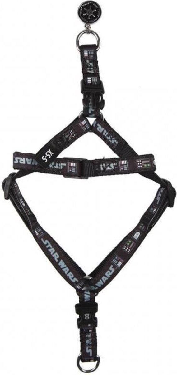 Cerdá DARTH VADER Hondentuigje - XXS/XS (Lengte 29-41cm - Breedte 1.5cm)