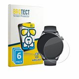 BROTECT Screenprotector 6 Stuks voor Xiaomi Watch S5 Beschermglas transparant