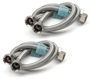 Merkloos Flexibele Koppelingen voor Keukenmengkranen, 2 Pairs