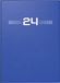 rido/idé Weekkalender model perfect/techniek I 2024 2 pagina's = 1 week bladgrootte 10 x 14 cm blauw