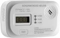 Wiltec CO-detector met display 120 x 74 x 31 mm, koolmonoxidedetector inclusief vervangbare batterijen