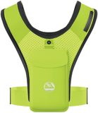 Six Peaks - Hardloopvest met telefoonhouder - Fluoriserend geel - One Size