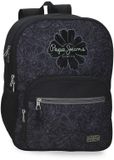 Pepe Jeans Rugzak - Zwart - 16 liter - Polyester
