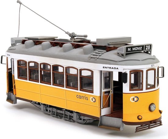 OcCre LISBOA, TRAM MODEL KIT SCALE1:24 L 360mm/H 220mm/W 100mm