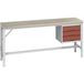 BOTT Werkbank met onderframe achteraan - Multiplex kast 3 lade - 2 m