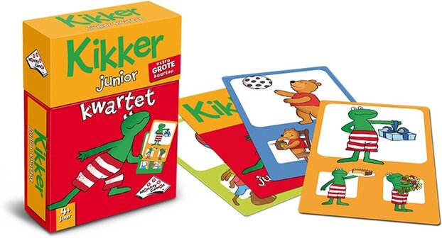 Identity Games Kikker Junior Kwartet - 4+ jaar