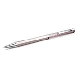 Swarovski Crystalline balpen, Roze gelakt, Verchroomd