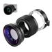 NEEWER Groothoeklens compatibel met Canon G7X MarkIII 2-in-1 18 mm HD-groothoeklens en macrolens met extra 10-voudige macrolens met verlengbuis, bajonetlensadapter, reinigingsdoekje