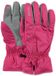 Barts Kinderski handschoenen met rits - Unisex - Fuchsia/Roos - Maat 2