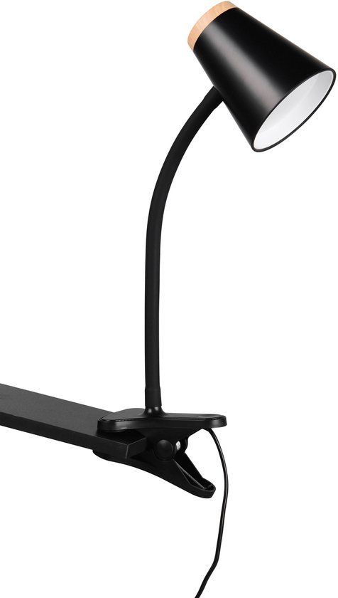 RL LIVE YOUR LIGHT PONGO - Klemlicht - Zwart - incl. 1x SMD 4,5 W