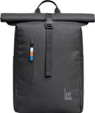GOT BAG Rolltop Easy Rugzak van Ocean Impact Plastic - 15” Laptopvak - 31L - Shark