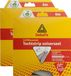 Deltafix Tochtstrip - 2x - transparant - zelfklevend - 6 m x 9 mm x 7 mm
