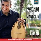 Outhere Dor Gidon Amran - Paganini: 24 Caprices, Op. 1 On The Mandolin (CD)