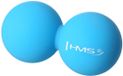 HMS BLC02 - Dubbele Lacrosse Massagebal - Siliconen - 125x65 mm