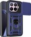 Techsuit Camshield Back Cover Blauw Geschikt voor Xiaomi 17T Pro