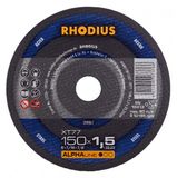 RHODIUS Doorslijpschijf metaal Ø150 x 1.5 mm ALPHAline XT77