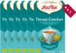 Yogi Tea Throat Comfort - Biologische Kruidenthee met Zoethout, Kaneel en Gember voor Verzachting van de Keel en Comfort - Tray van 6 Stuks