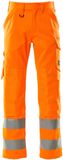 Mascot Pantalon de sécurité léger avec poches genoux 16879-860 - Hi-Vis orange - C54 - 82