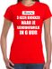 Bellatio Decorations Shoppartners Bv Rood fout Kerstshirt / t-shirt - Kerst is 3 keer knikken naar schoonfamilie - dames - Kerstkleding / Christmas outfit S