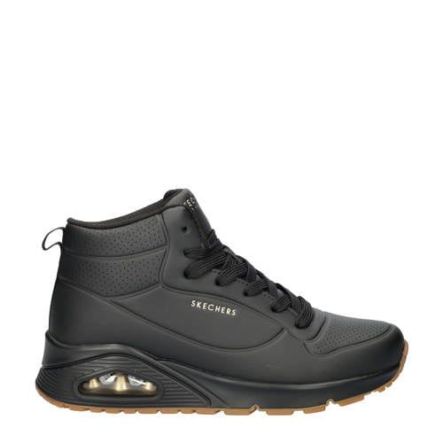 Skechers Uno Stand High sneakers zwart