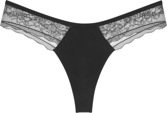 Triumph Comfort Allure String Dames Onderbroek - Zwart