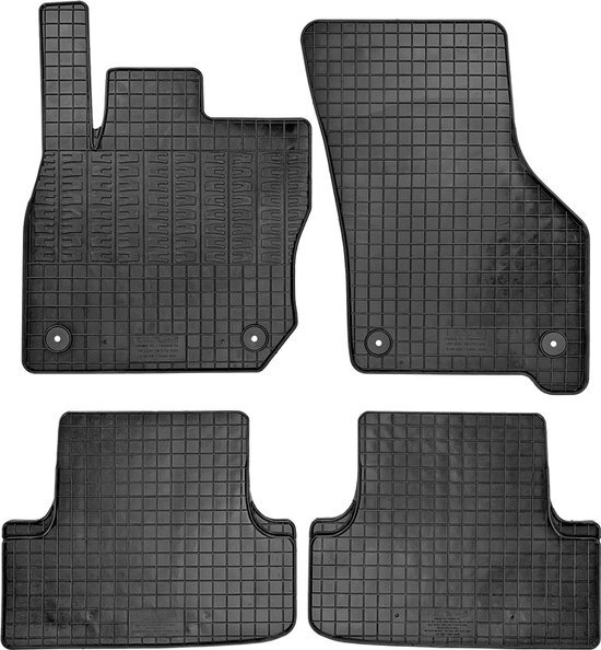 Rubber matten passend voor Volkswagen Golf VIII eTSI HB 5-deurs &amp; Variant 2020- (4-delig montagesysteem)