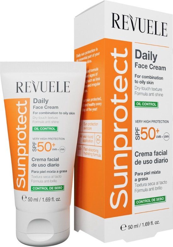 Revuele Sunprotect Daily Face Cream Oil Control SPF 50 - 50ml