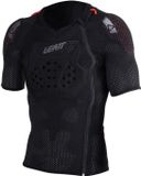 ReaFlex Leatt Body Tee ReaFlex Stealth Korte Mouw Protector Jas - Zwart - XS/S