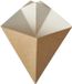 Papstar Conpax Frietzakken - Patatzakken - Puntzakken - 50 stuks - Karton met saushouder - 19 x 16 cm