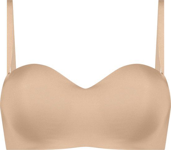 Hunkemöller Dames Lingerie Voorgevormde strapless beugel-bh Smooth - Beige - maat C85