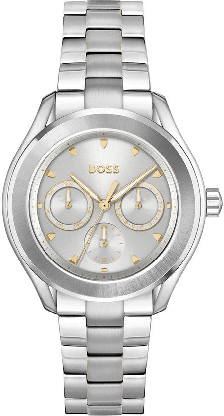 BOSS LIDA Dames Horloge HB1502747 - Zilverkleurig - 38 mm