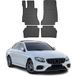 OMAC Allwetter Automat, compatibel met Mercedes E-klasse W213 2016-2022, 3D-pasvorm, caoutchouc, zwart