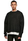 Urban Classics Boxy Sweater/trui L Zwart