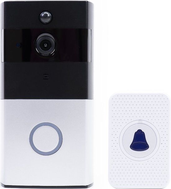 Syco DB-101 - Slimme Wifi Deurbel - HD Video - Bewegingsdetectie - Wit
