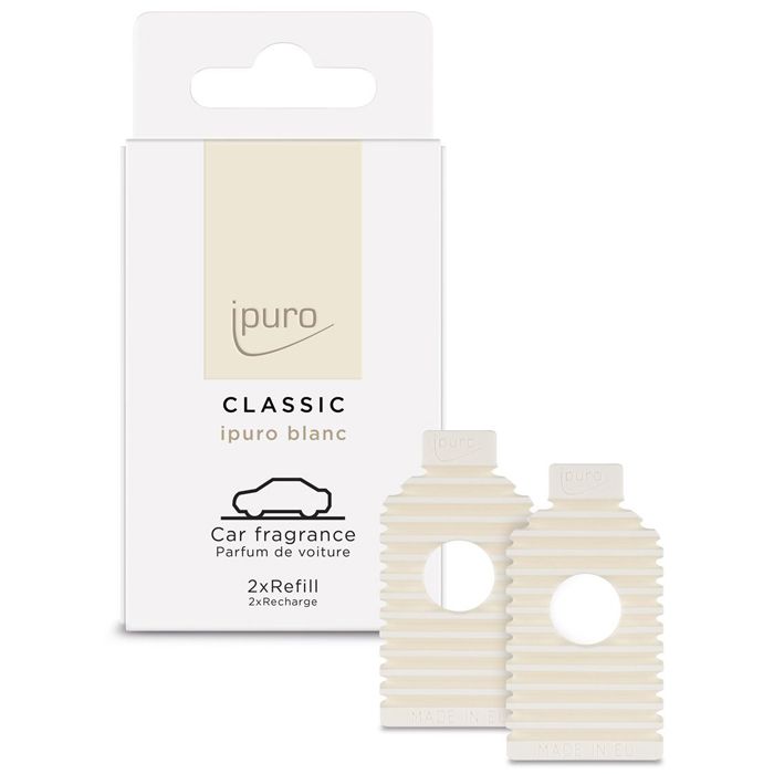Ipuro Car Fragrance - Blanc Refill (2 pieces)