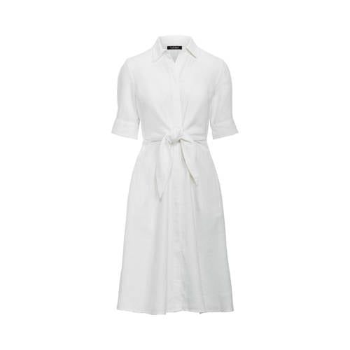 Lauren Ralph Lauren Linnen Jurk Wit