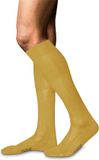 FALKE No. 9 Pure Fil d´Écosse Kniekousen Heren Geel - Maat 41-42