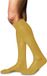 FALKE No. 9 Pure Fil d´Écosse Kniekousen Heren Geel - Maat 41-42