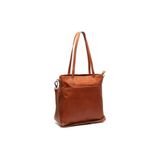 The Chesterfield Brand Mosel Waxed Pull Up Shopper - Cognac