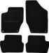 MAMMOOTH A041 PGT175 PRM 01 Jeu de tapis avant et arrière, noir, Textile