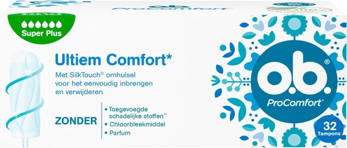 Ob ProComfort Tampons Super Plus