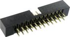 TRU COMPONENTS 1589705 Connecteur de broche Sans levier d'éjection Pas: 2 mm Nombre total de broches: 12 Nombre de rangées: 2 1 pièce(s)