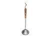 Heirol Louche en acier inoxydable 29,8 cm Hêtre