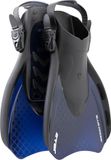 CRESSI Star Fins - Compact Adjustable Fin with a Powerful Vented Blade and a Comfortable Open Heel Foot Pocket