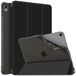 Fintie Hoes voor iPad Air 11 inch (M4) 2026 / (M3) 2025 / (M2) 2024, iPad Air 5e/4e Generatie (2022/2020) met penhouder, TPU Soft transparante achterkant beschermhoes intelligente case cover, zwart