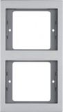 Hager BERK AFDRAAM 2V. VERT.ALUM. K5